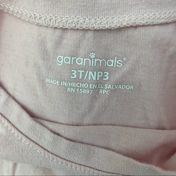 Size 3t pink/maroon floral long sleeve and legging set - Picture 5 of 6